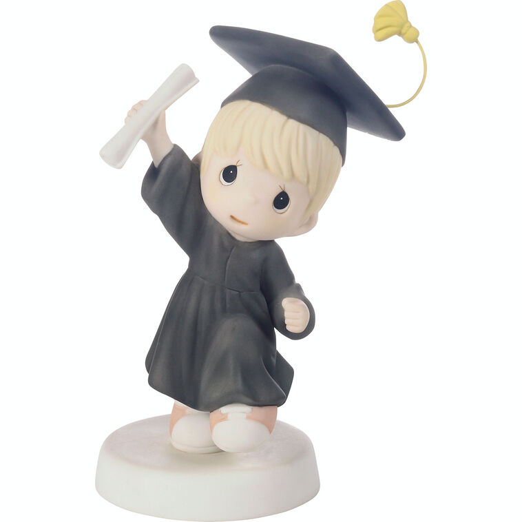 hallmark Precious Moments Your Story Is Just Beginning Grad Boy Figurine 5.7"