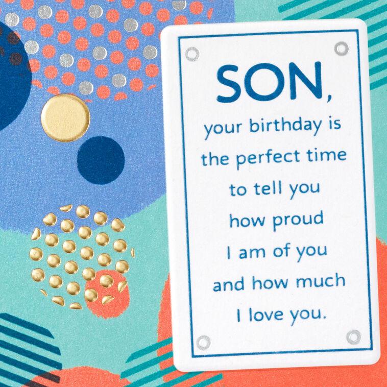 Hallmark Pride And Love Funny Birthday Card For Son