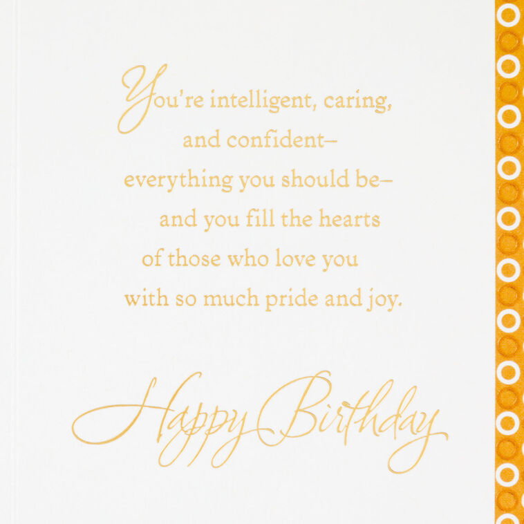 Hallmark Pride Joy And Love Birthday Card For Grandson