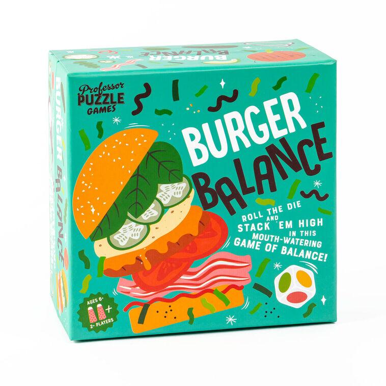 hallmark Professor Puzzle Burger Balance Stacking Game