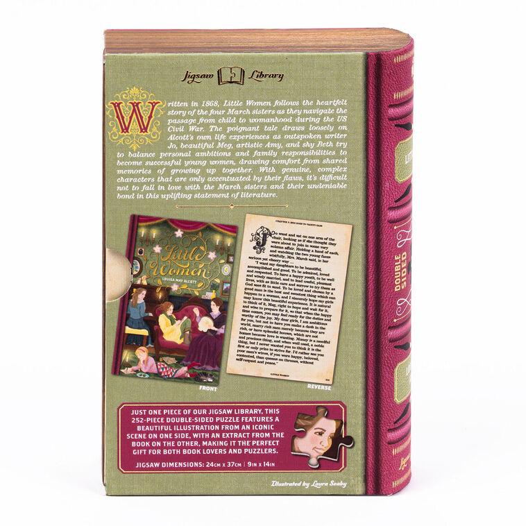 Hallmark Professor Puzzle Little Women Double-Sided 252-Piece Jigsaw Puzzle