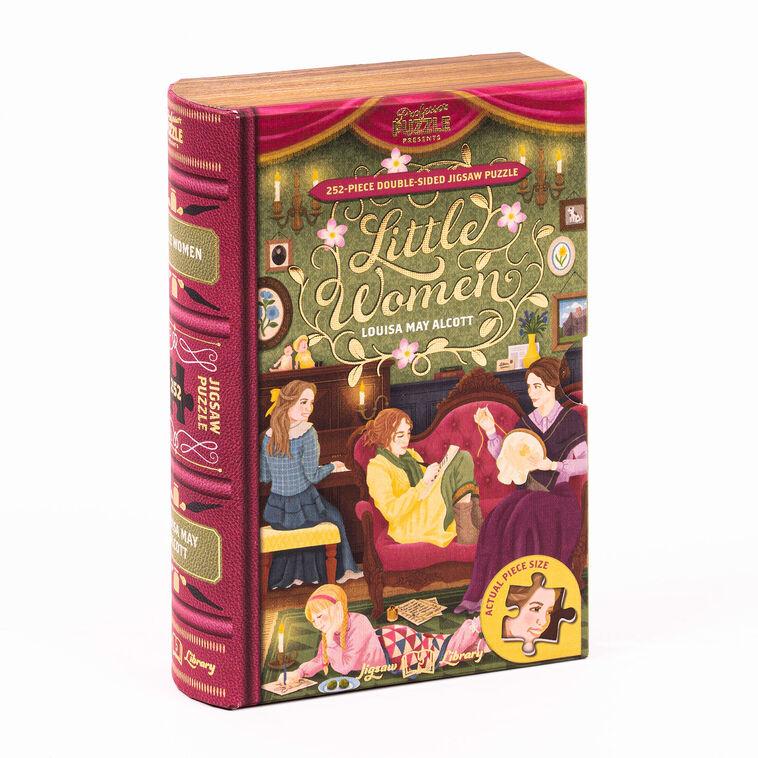 hallmark Professor Puzzle Little Women Double-Sided 252-Piece Jigsaw Puzzle