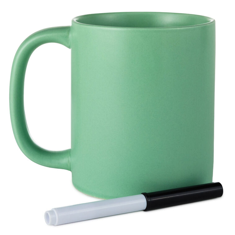 Hallmark Promoted To Grandparent Personalizable Mug With Marker 13.5 Oz