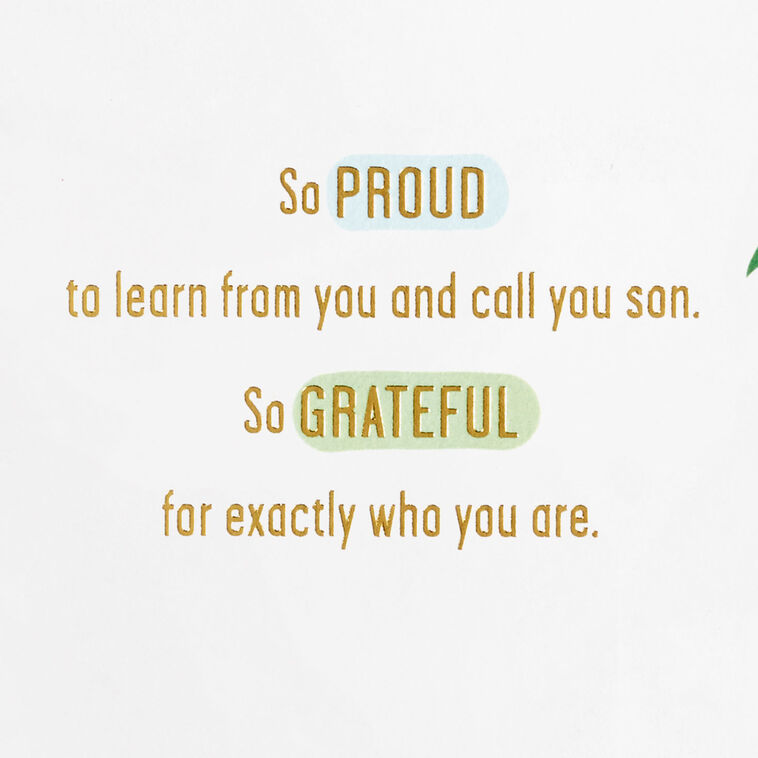 Hallmark Proud Of Exactly Who You Are Birthday Card For Son