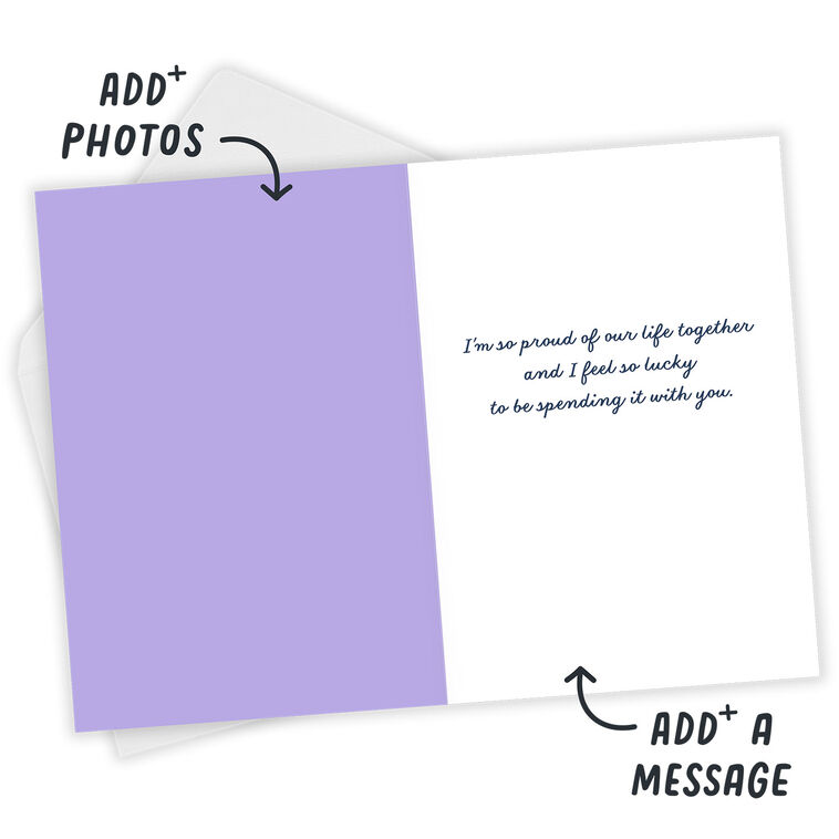 Hallmark Proud Of Our Life Together Custom Love Card
