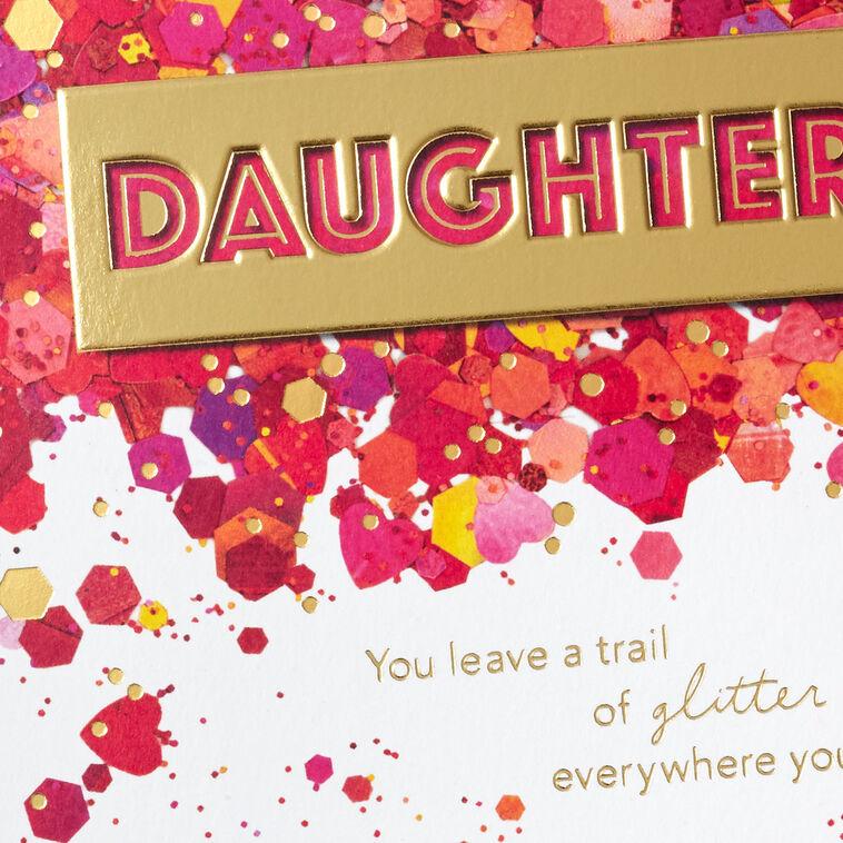 Hallmark Proud Of The Sparkle You Bring To Our Family Birthday Card For Daughter