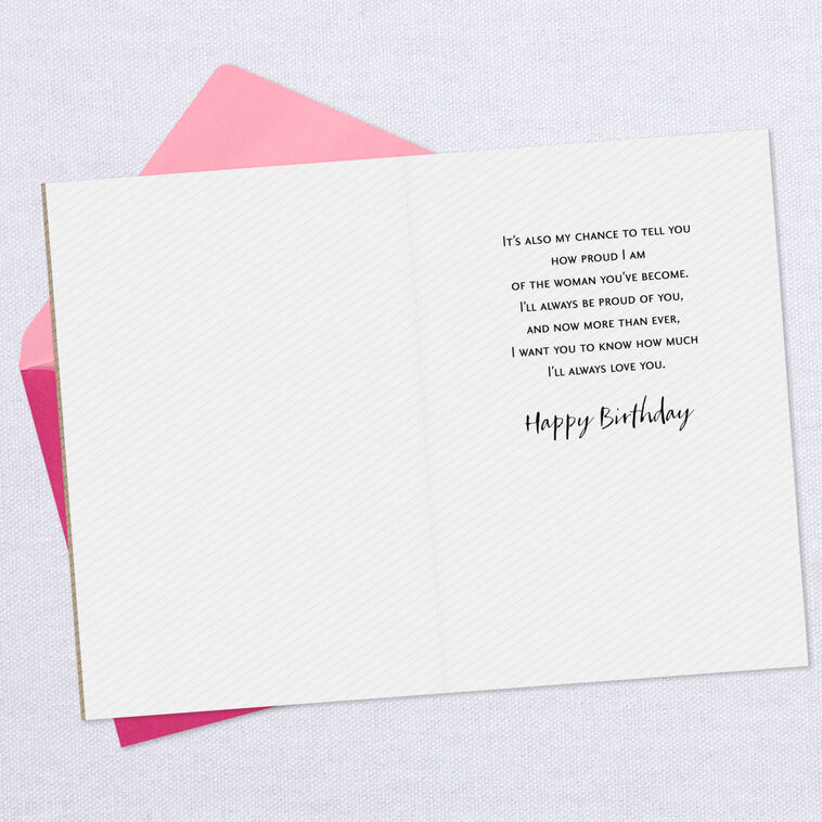 Hallmark Proud Of The Woman You've Become Birthday Card