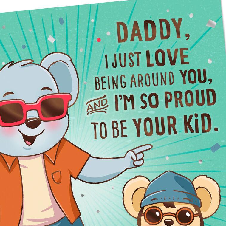 Hallmark Proud To Be Your Kid Birthday Card For Dad