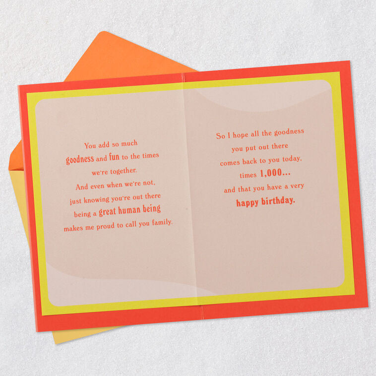 Hallmark Proud To Call You Family Birthday Card For Relative