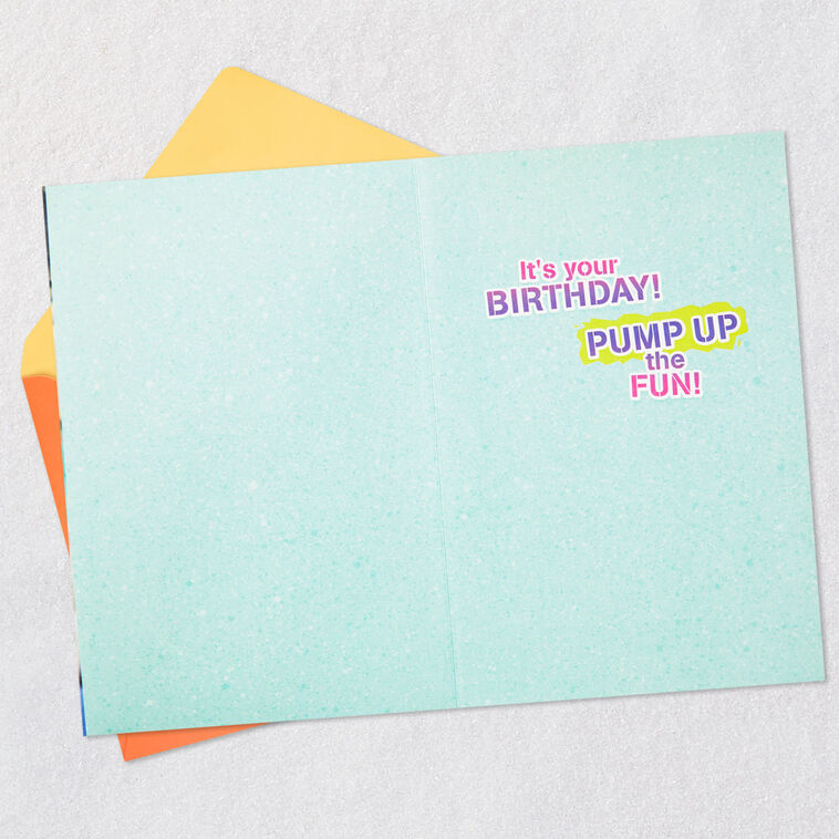 Hallmark Pump Up The Fun Funny Musical Birthday Card With Motion