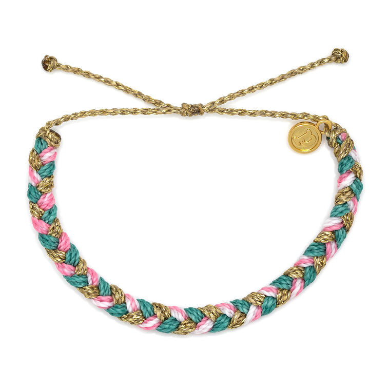hallmark Pura Vida Golden West Mixed Braided Bracelet