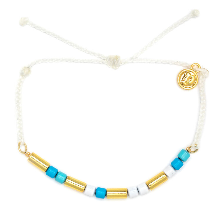 hallmark Pura Vida Undertow Enamel Bead Charm Bracelet