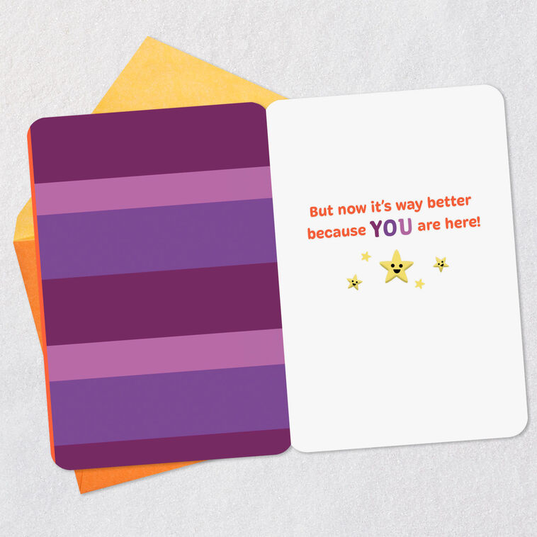 Hallmark Purple Bat With Candy Corn First Halloween Card For Grandson