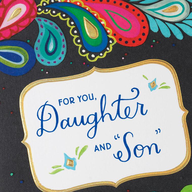 Hallmark Putting Love At The Center Anniversary Card For Daughter And Son-in-Law