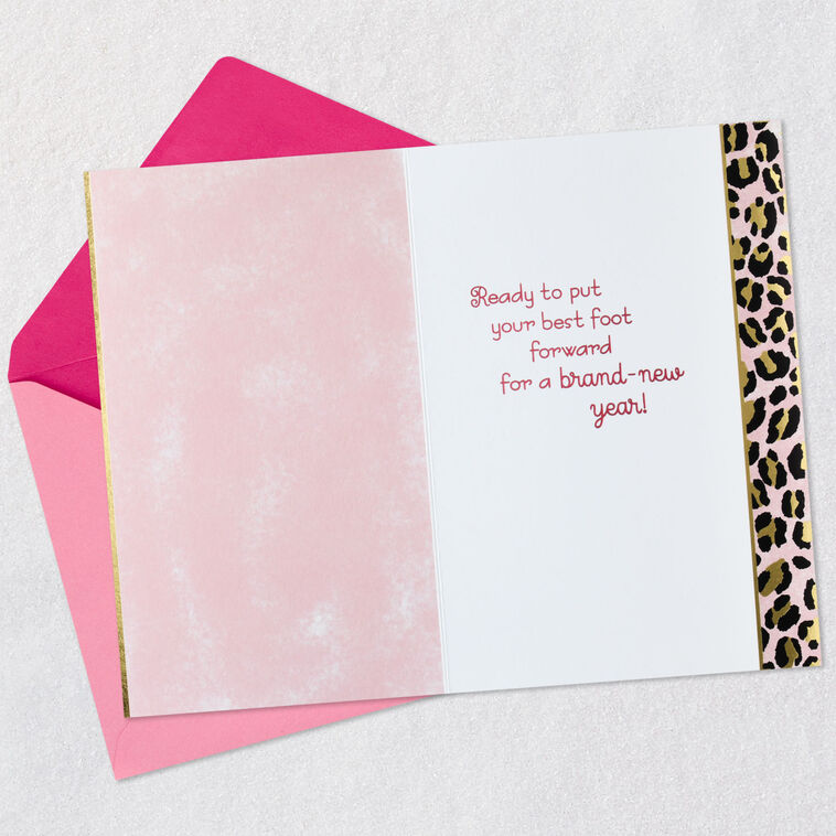 Hallmark Putting Your Best Foot Forward Birthday Card