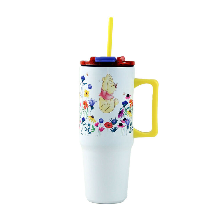 hallmark R Squared Disney Winnie the Pooh Floral Stainless Steel Tumbler 30 oz