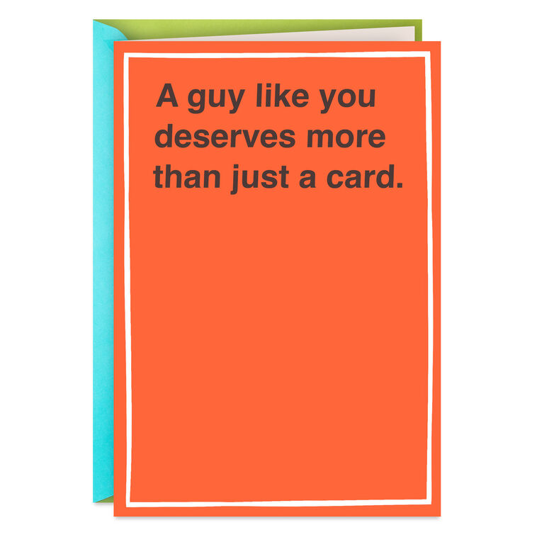 hallmark Raccoon Sasquatch and Motorcycle Funny Birthday Card for Him