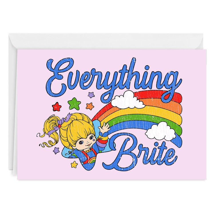 hallmark Rainbow Brite Sending Sparkles Custom Card