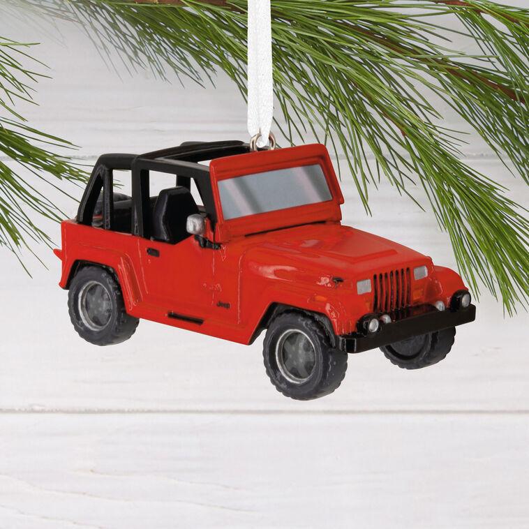 Hallmark Red 1992 Jeep® Wrangler Hallmark Ornament