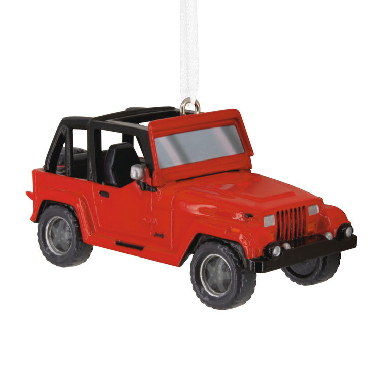 hallmark Red 1992 Jeep® Wrangler Hallmark Ornament