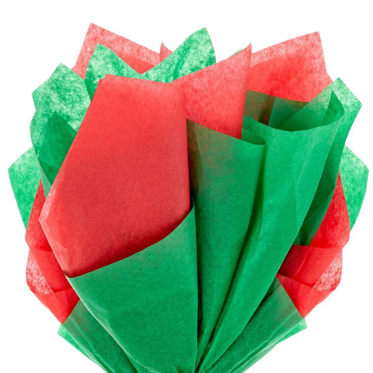 Hallmark Red And Green 2-Pack Bulk Tissue Paper 100 Sheets