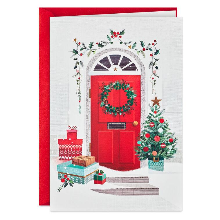 Hallmark Red Front Door Boxed Christmas Cards Pack Of 40