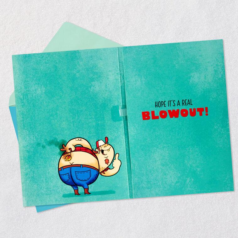 Hallmark Redneck Fireworks Funny Musical Birthday Card