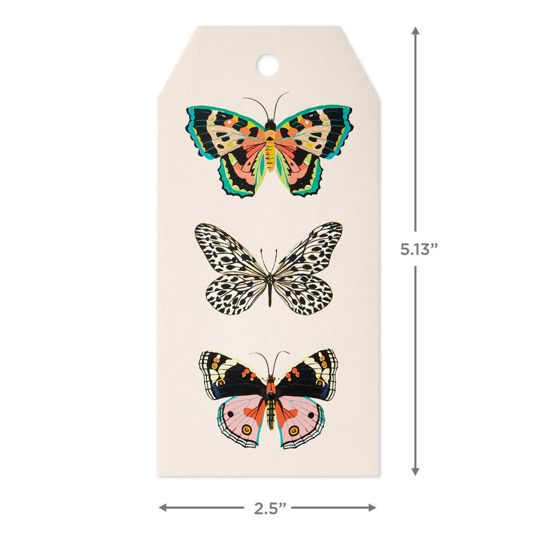 Hallmark Refined Patterns 12-Pack Assorted Large Gift Tags