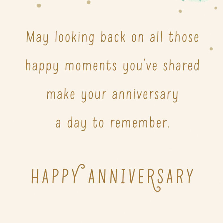 Hallmark Remember The Quiet Moments Anniversary Card For Couple