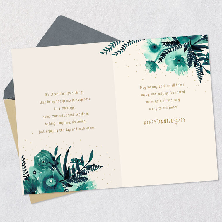 Hallmark Remember The Quiet Moments Anniversary Card For Couple