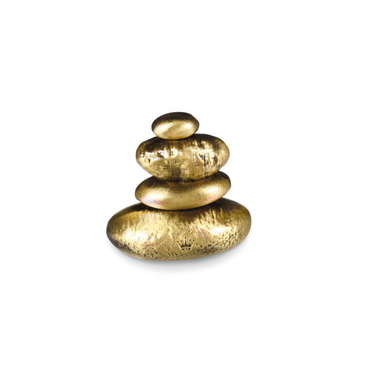 hallmark Remembered With Love Stacked Stones Metal Pocket Token