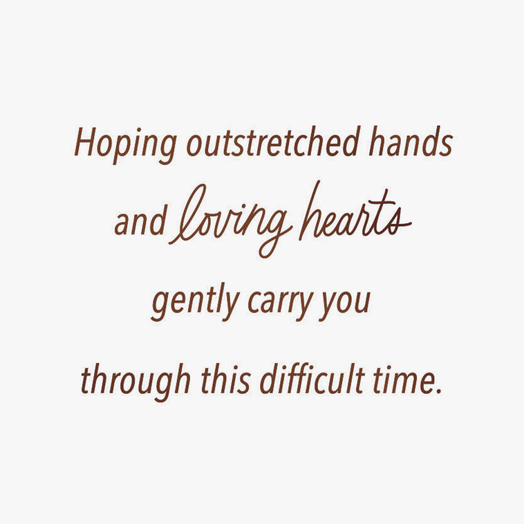 Hallmark Remembering A Special Life Gone Too Soon Sympathy Card