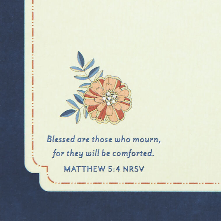 Hallmark Remembering You In Our Prayers Religious Sympathy Card