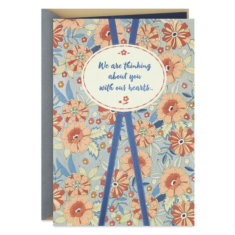 hallmark Remembering You in Our Prayers Religious Sympathy Card