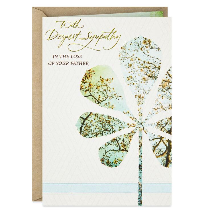 hallmark Remembering Your Father's Gifts Sympathy Card