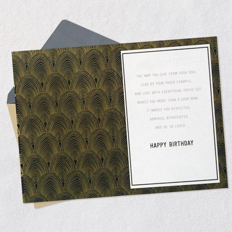 Hallmark Respected Appreciated And Admired Birthday Card For Father