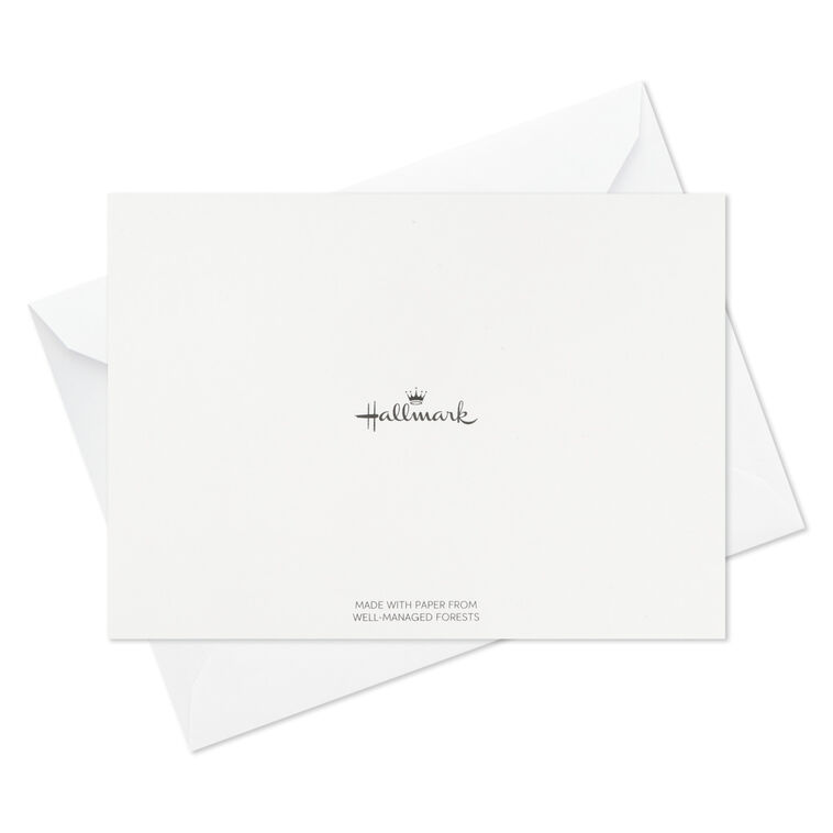 Hallmark Retro Flowers And Leaves Assorted Blank Thank-You Notes Pack Of 48