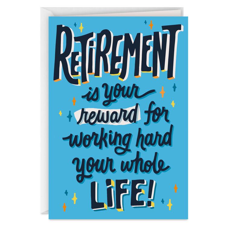 hallmark Reward for Not Getting Fired Funny Retirement Card