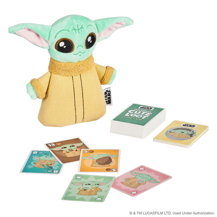 hallmark Ridley's Games Star Wars: The Mandalorian Grogu's Cute Loot Card Game