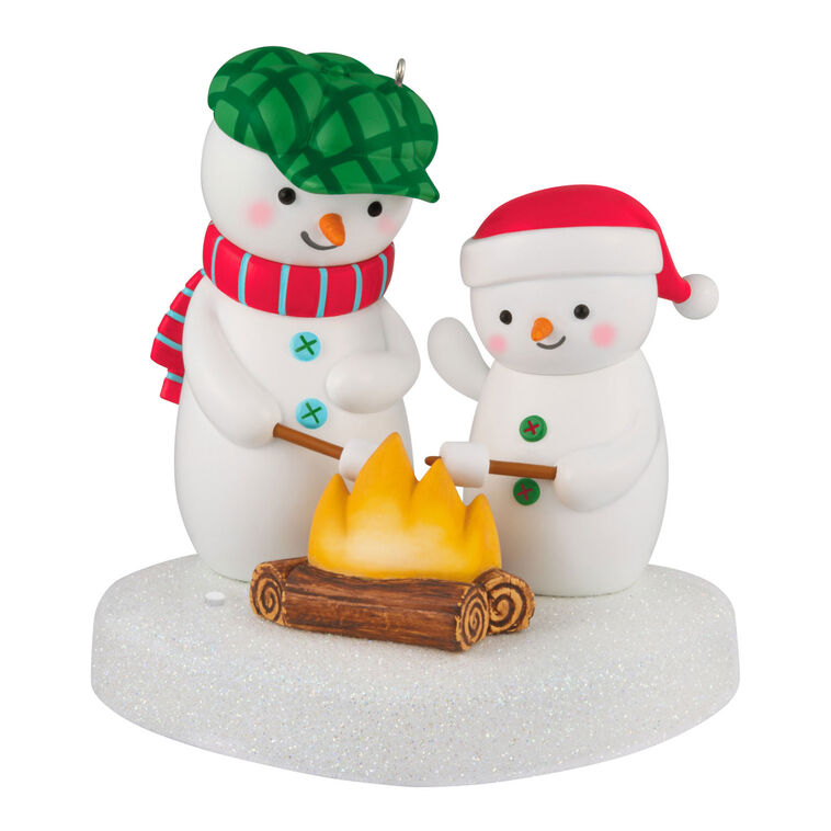 hallmark Roasting Marshmallows 2025 Musical Ornament