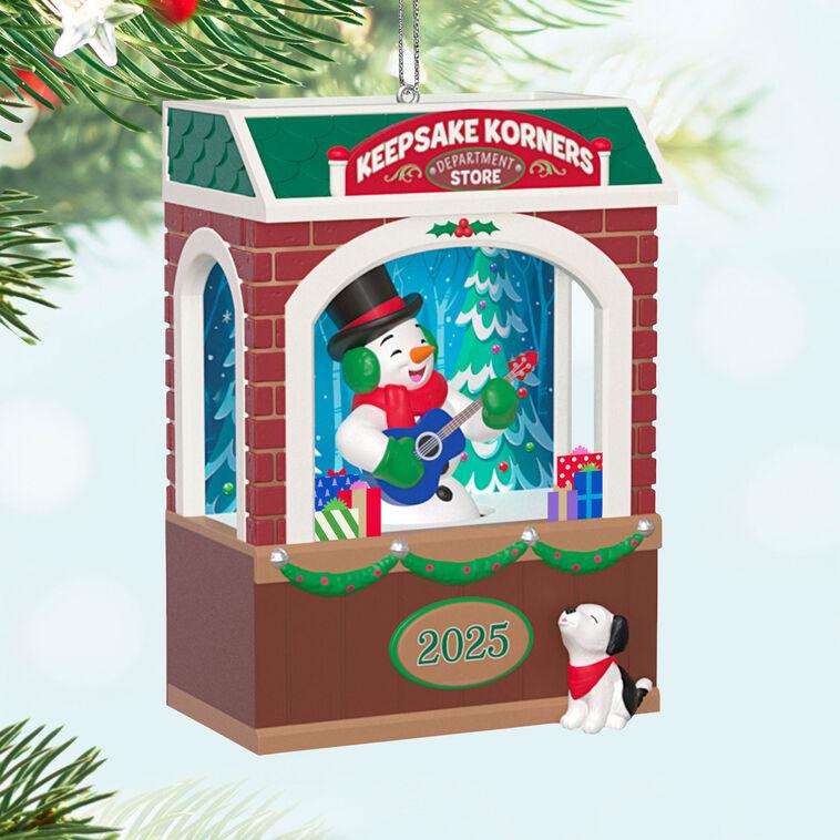 Hallmark Rockin' Window Shopping 2025 Musical Ornament With Light And Motion