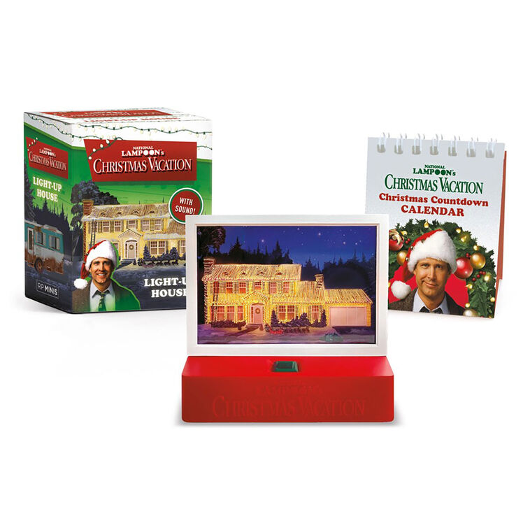 hallmark RP Minis National Lampoon's Christmas Vacation House With Lights and Sound