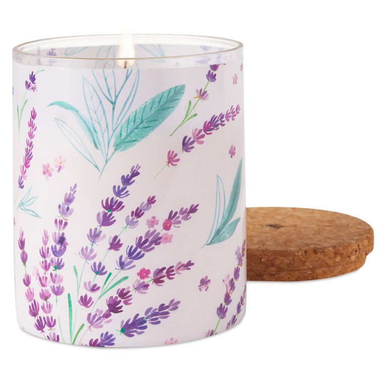 Hallmark Rubbed Sage And Aged Lavender Scented 2-Wick Jar Candle 14.5 Oz