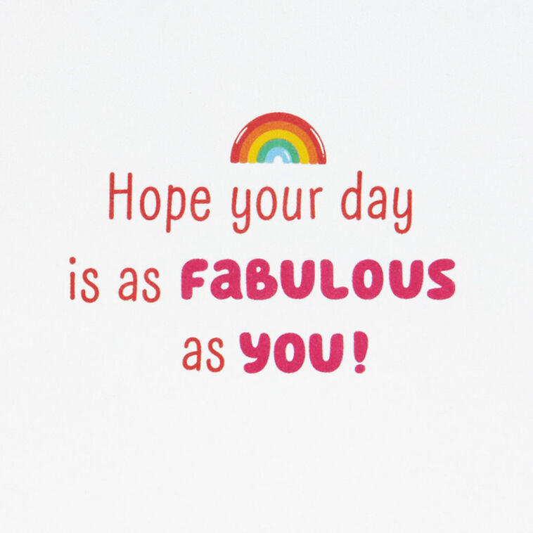 Hallmark SANRIO® Hello Kitty® And Friends Fabulous You Birthday Card For Girls With Stickers