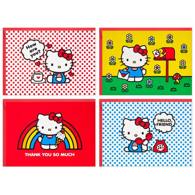 Hallmark Sanrio® Hello Kitty® Cheerful And Bright Assorted Blank Notes Pack Of 24