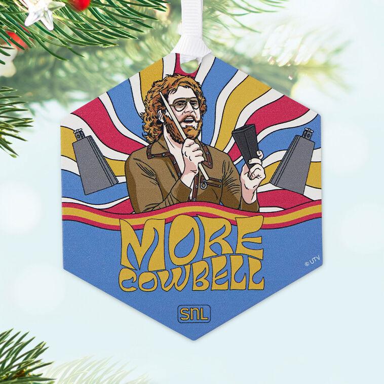 Hallmark Saturday Night Live More Cowbell Metal Ornament