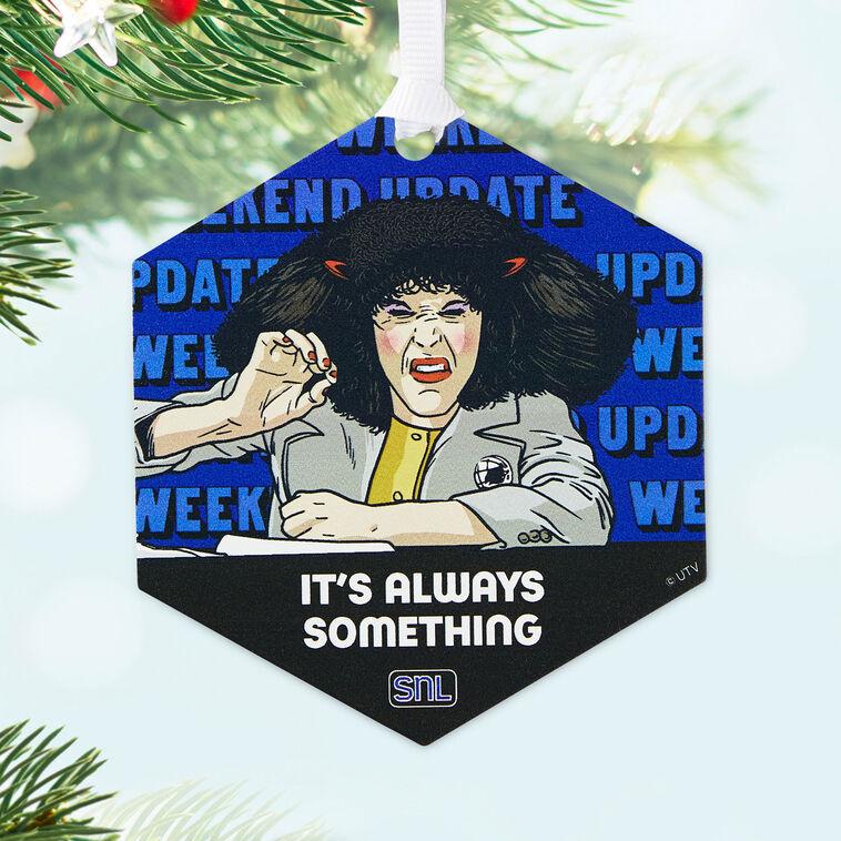 Hallmark Saturday Night Live Roseanne Roseannadanna Metal Ornament
