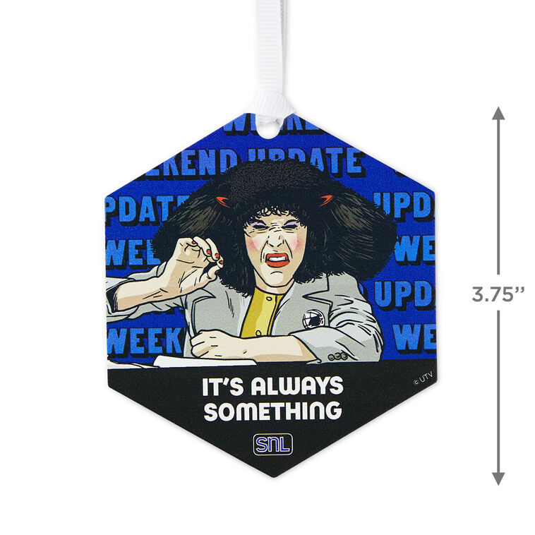 Hallmark Saturday Night Live Roseanne Roseannadanna Metal Ornament