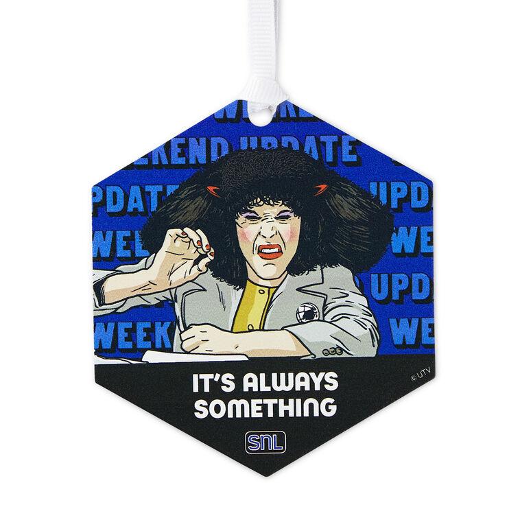 hallmark Saturday Night Live Roseanne Roseannadanna Metal Ornament