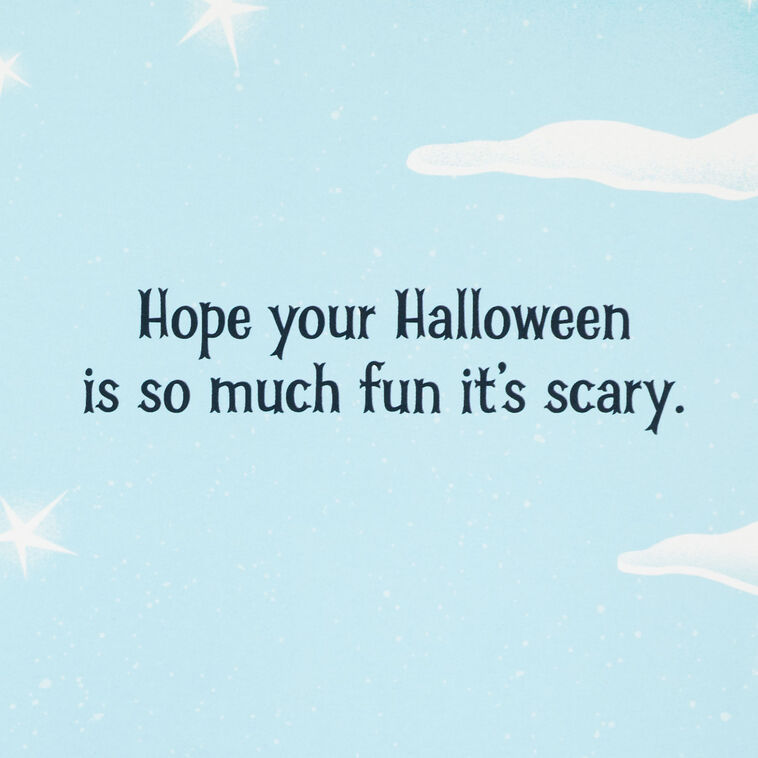 Hallmark Scary Fun Musical Halloween Card With Light